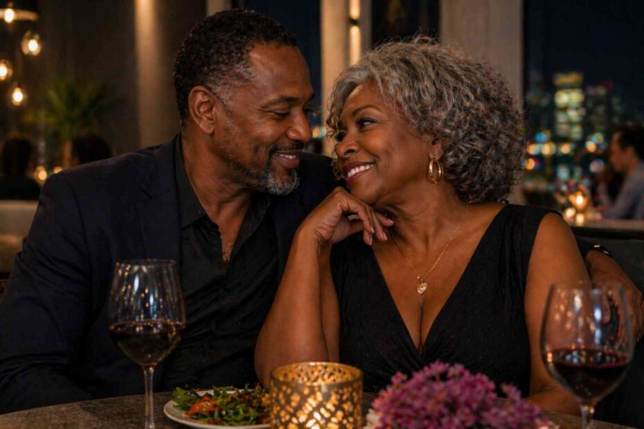 a black mature couple